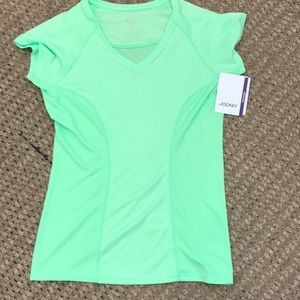 NWT Jockey Activewear Short Sleeve Shirt